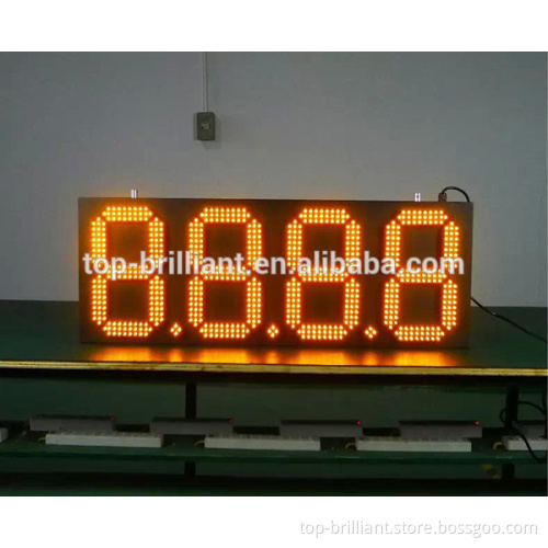 gas station led price sign 18 inch